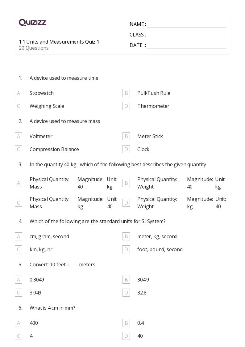 50 Science Worksheets For 8th Grade On Quizizz Free amp Printable