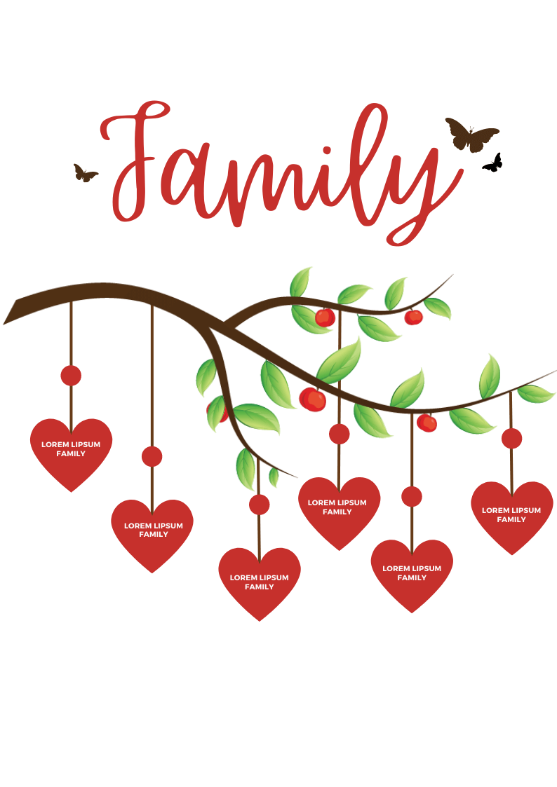 61 Free Family Tree Templates Printable Downloadable Editable