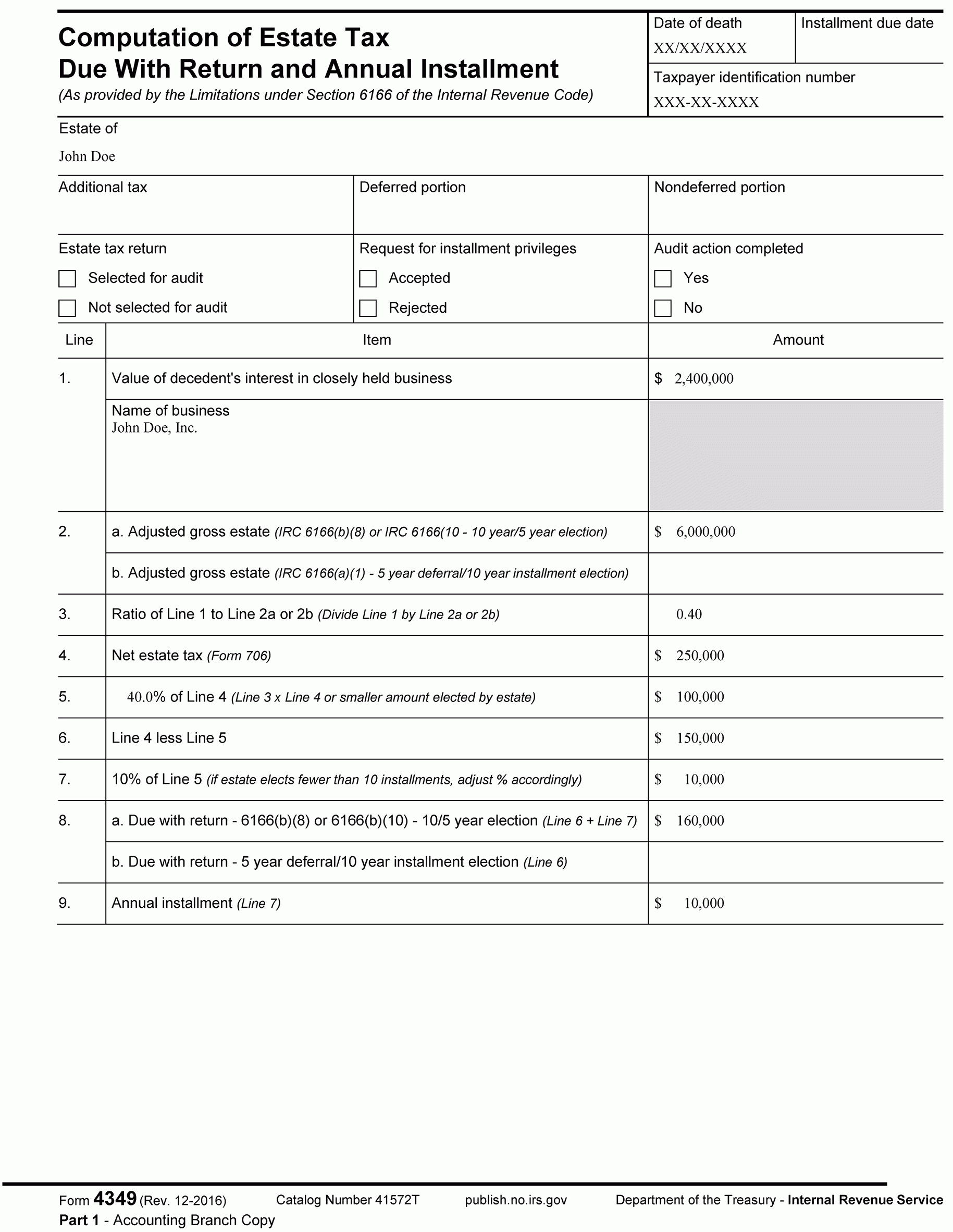 8 7 4 Appeals Estate And Gift Tax Cases Internal Revenue Service