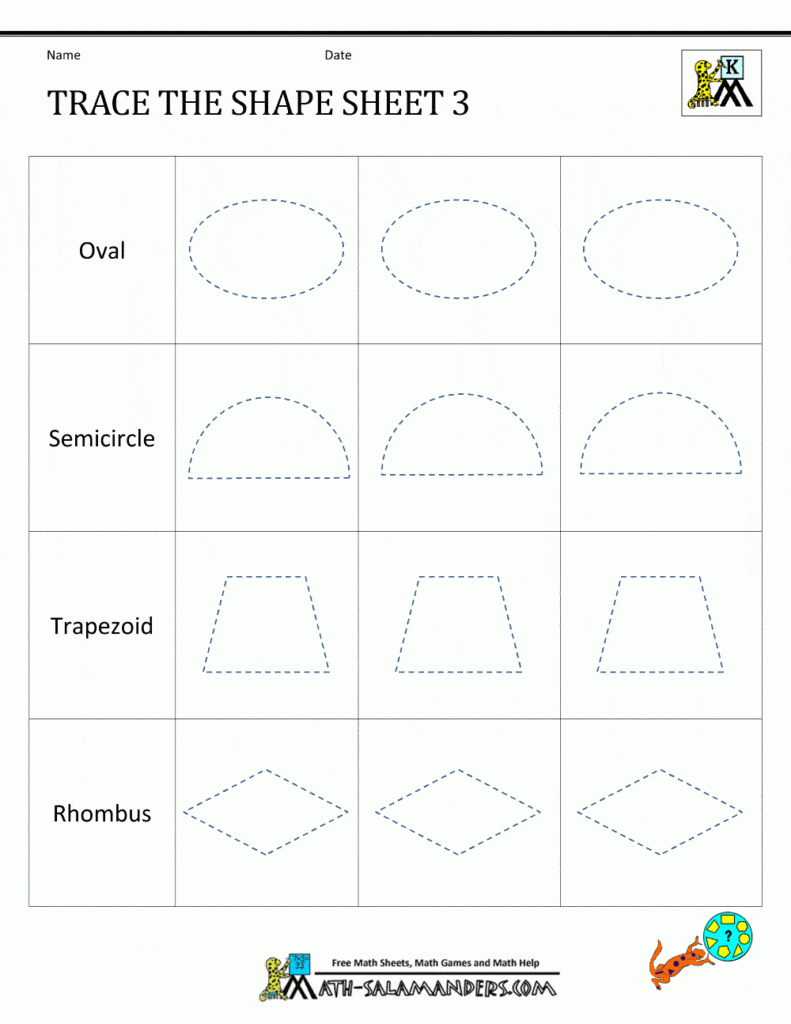 9 Best Shape Tracing Worksheets Fun amp Engaging Shape Activities 