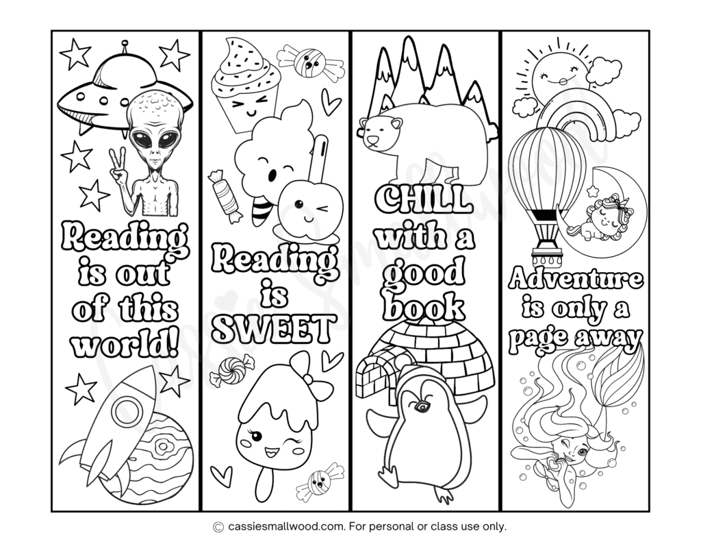Bookmark Template Free Printable