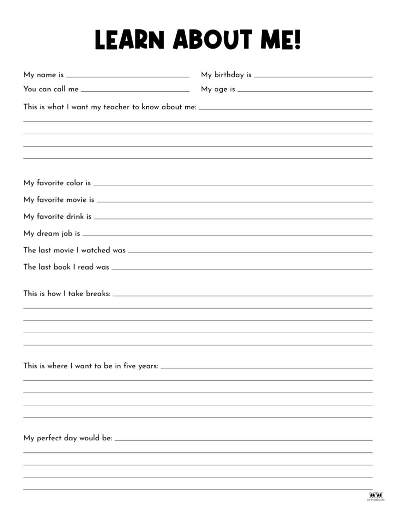 Printable Fun Worksheets For Adults