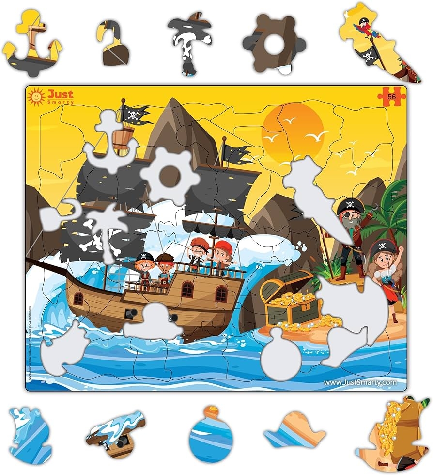 Pirate Jigsaw Puzzles Printable