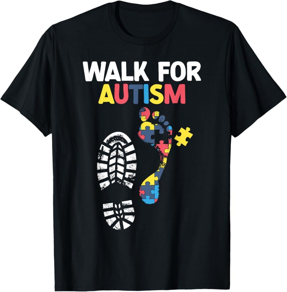 Amazon Walk For Autism Autism T Shirt Clothing Shoes amp Jewelry