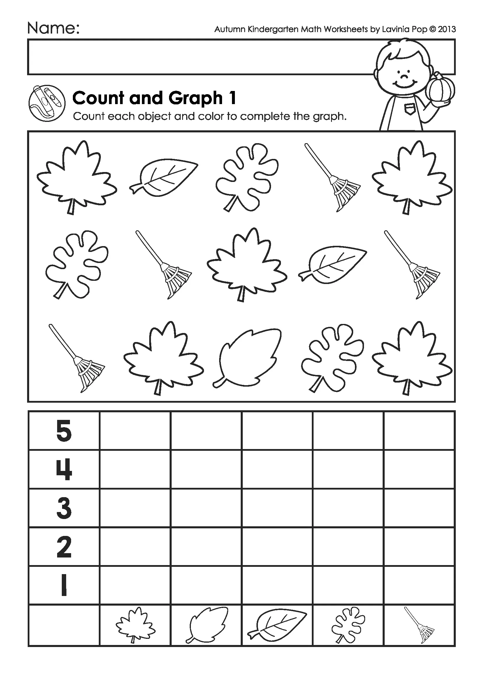 Printable Worksheet For Kindergarten