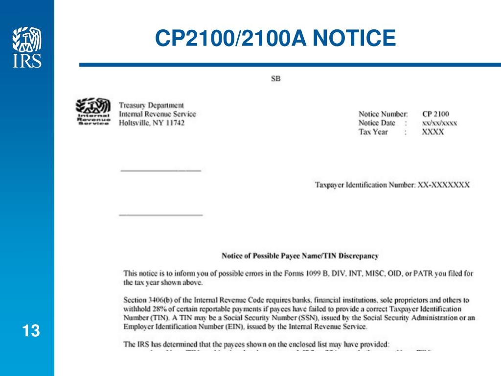 B Notice Form Printable