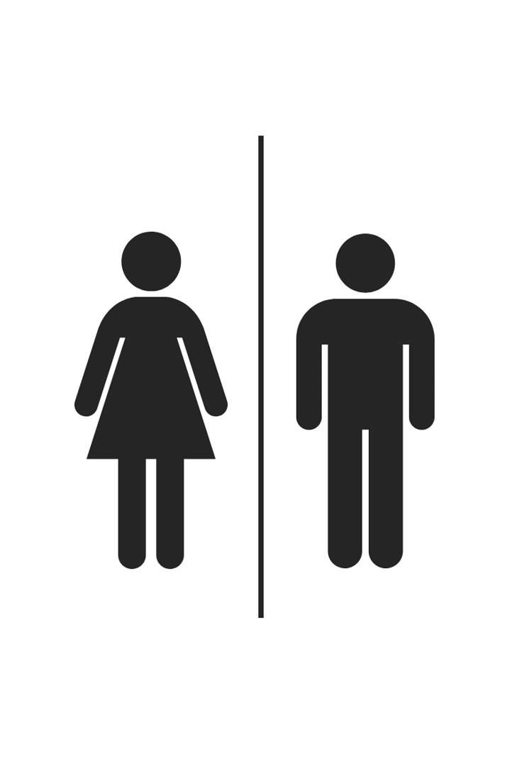 Printable Sign For Bathroom