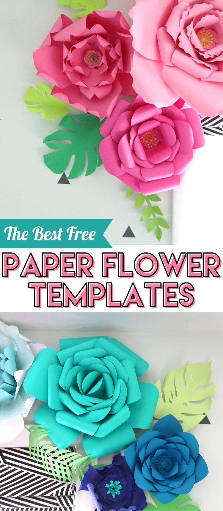 Paper Flower Templates Free Printable