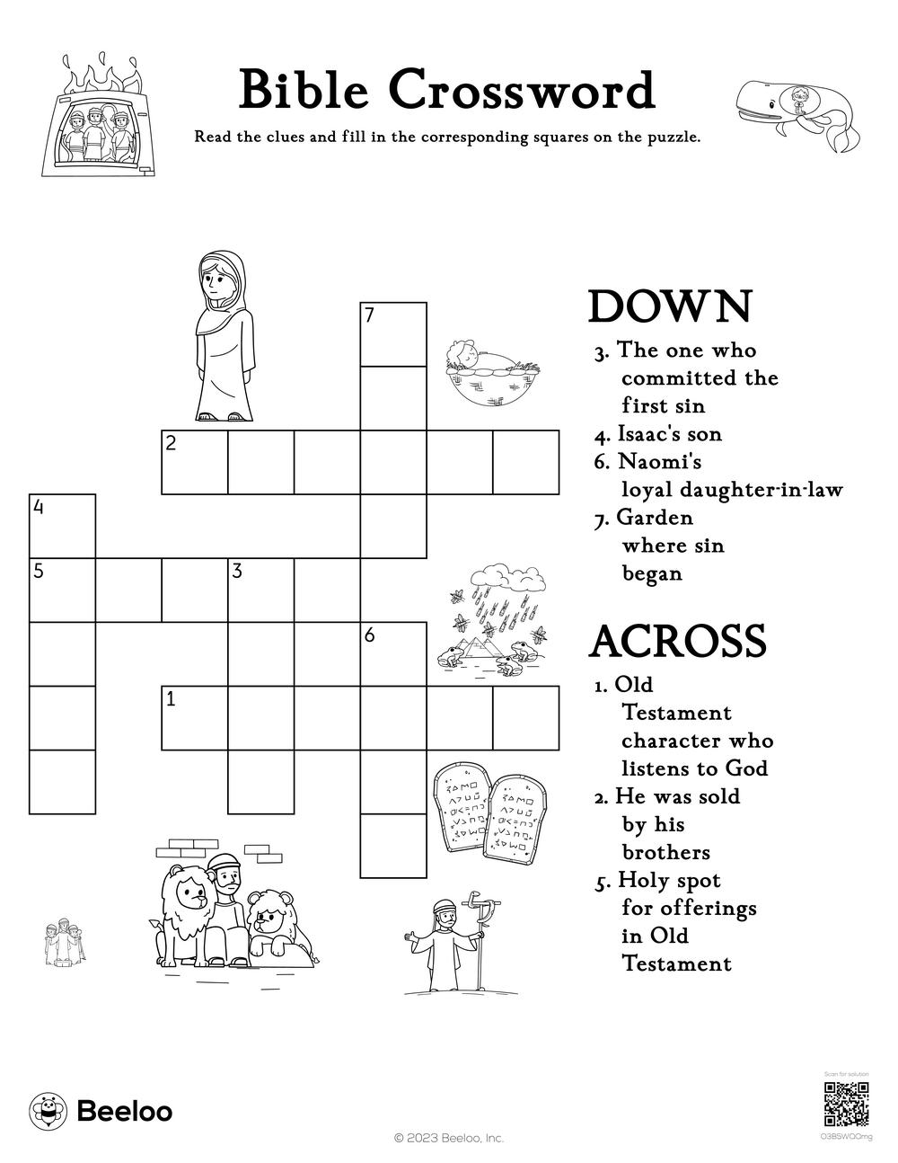 Bible Puzzles Printable