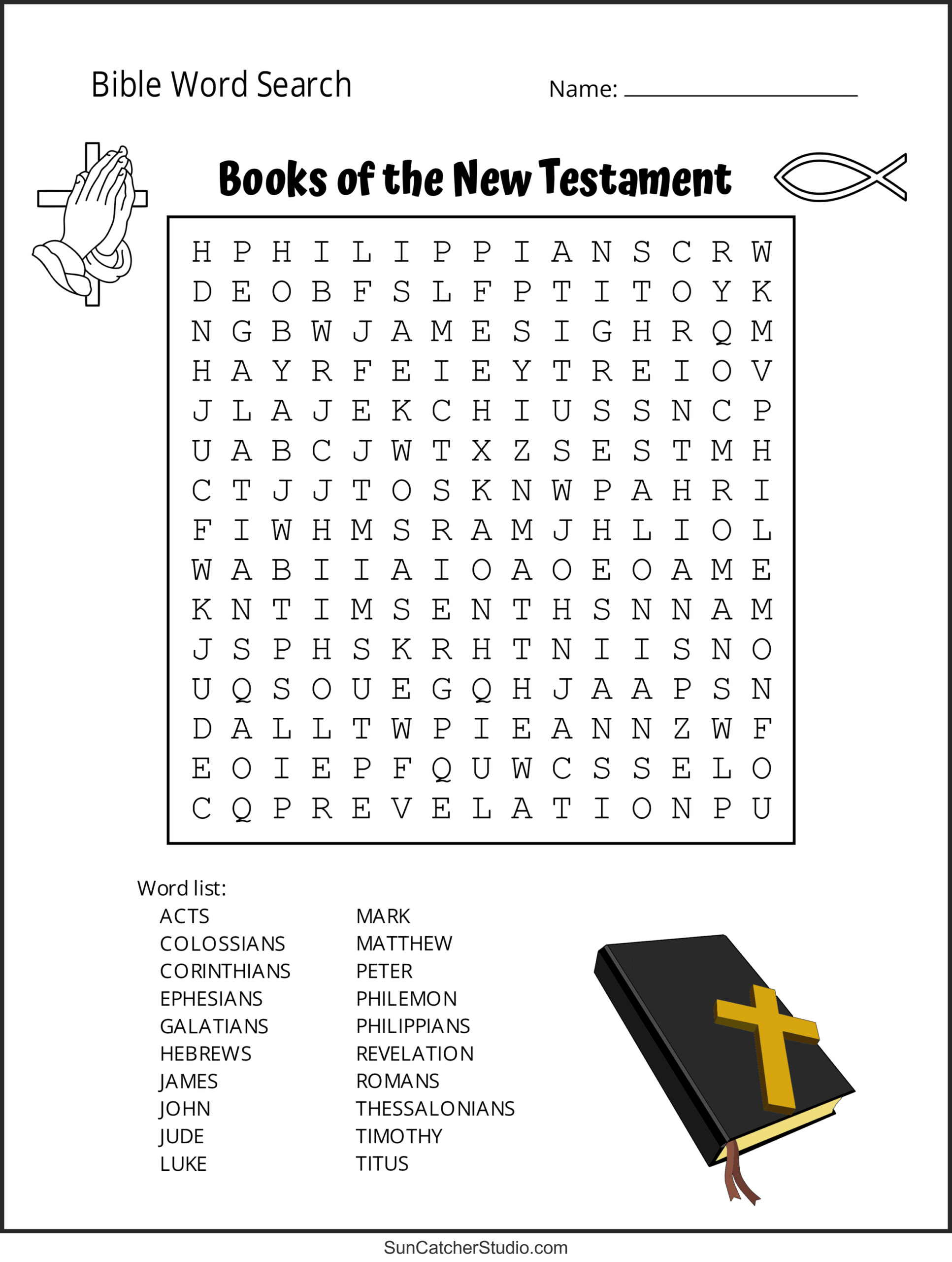 Free Printable Bible Games Online