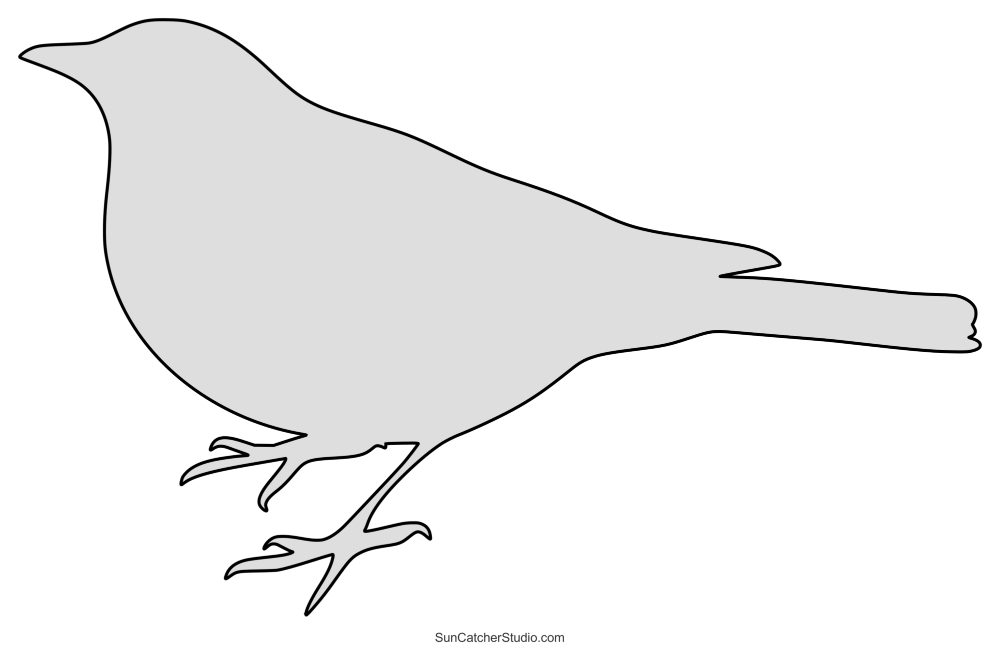 Bird Template Printable