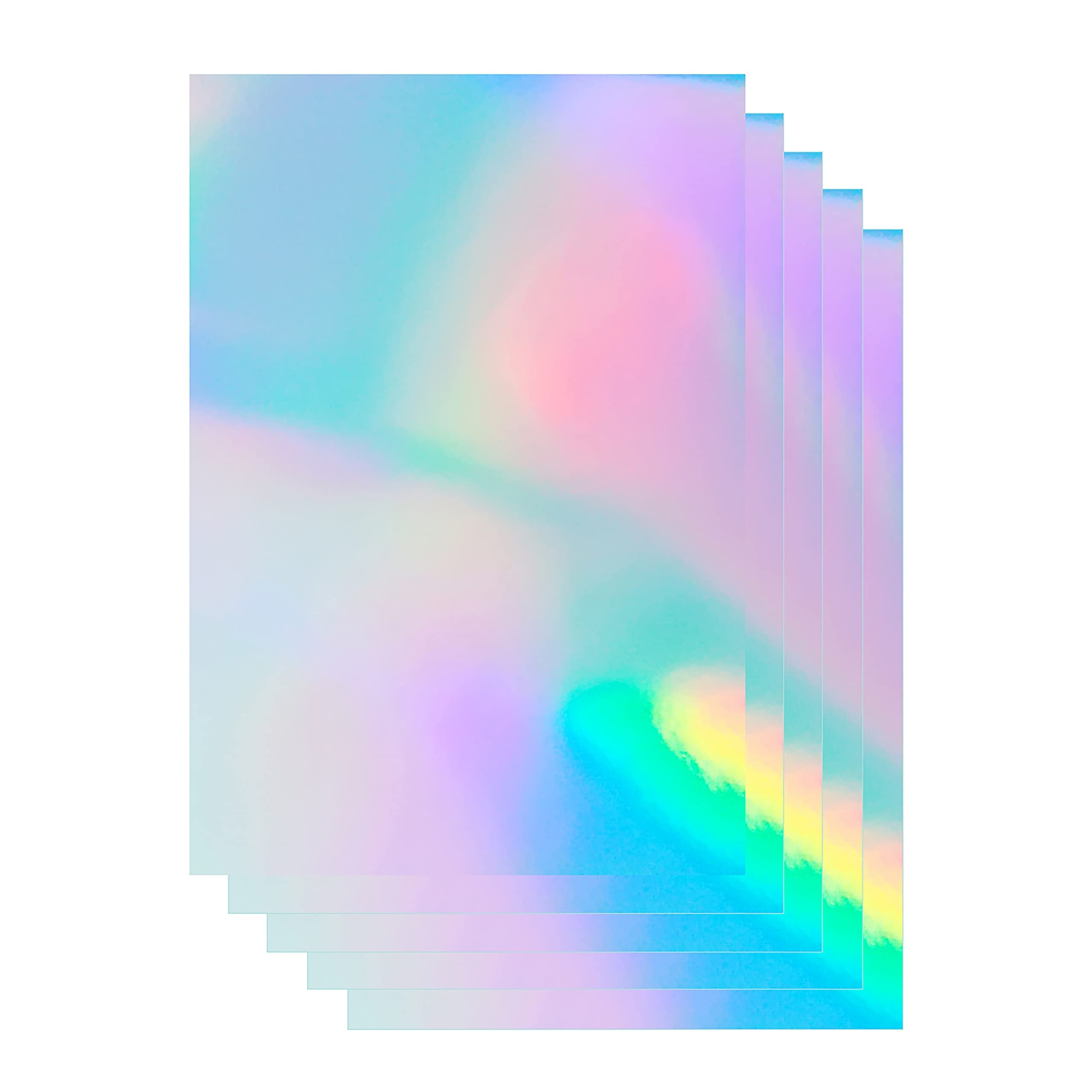 Bleidruck 20 Sheets Holographic Sticker Paper A4 Size 8 25 X 