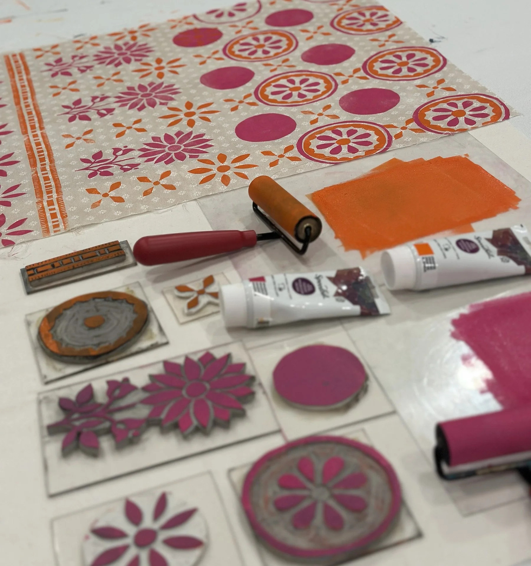 Simple Block Print Designs