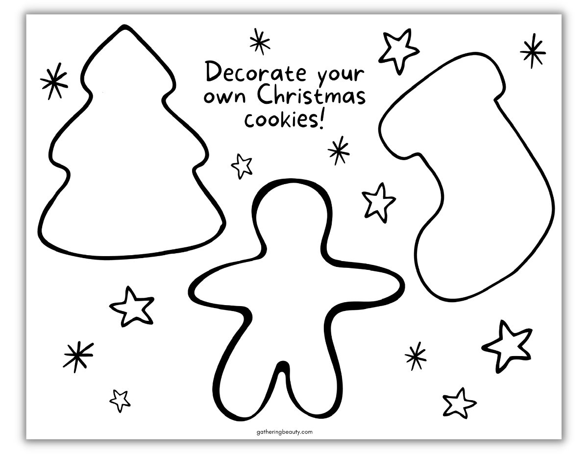 Christmas Coloring Activities For Kids Free Printable 