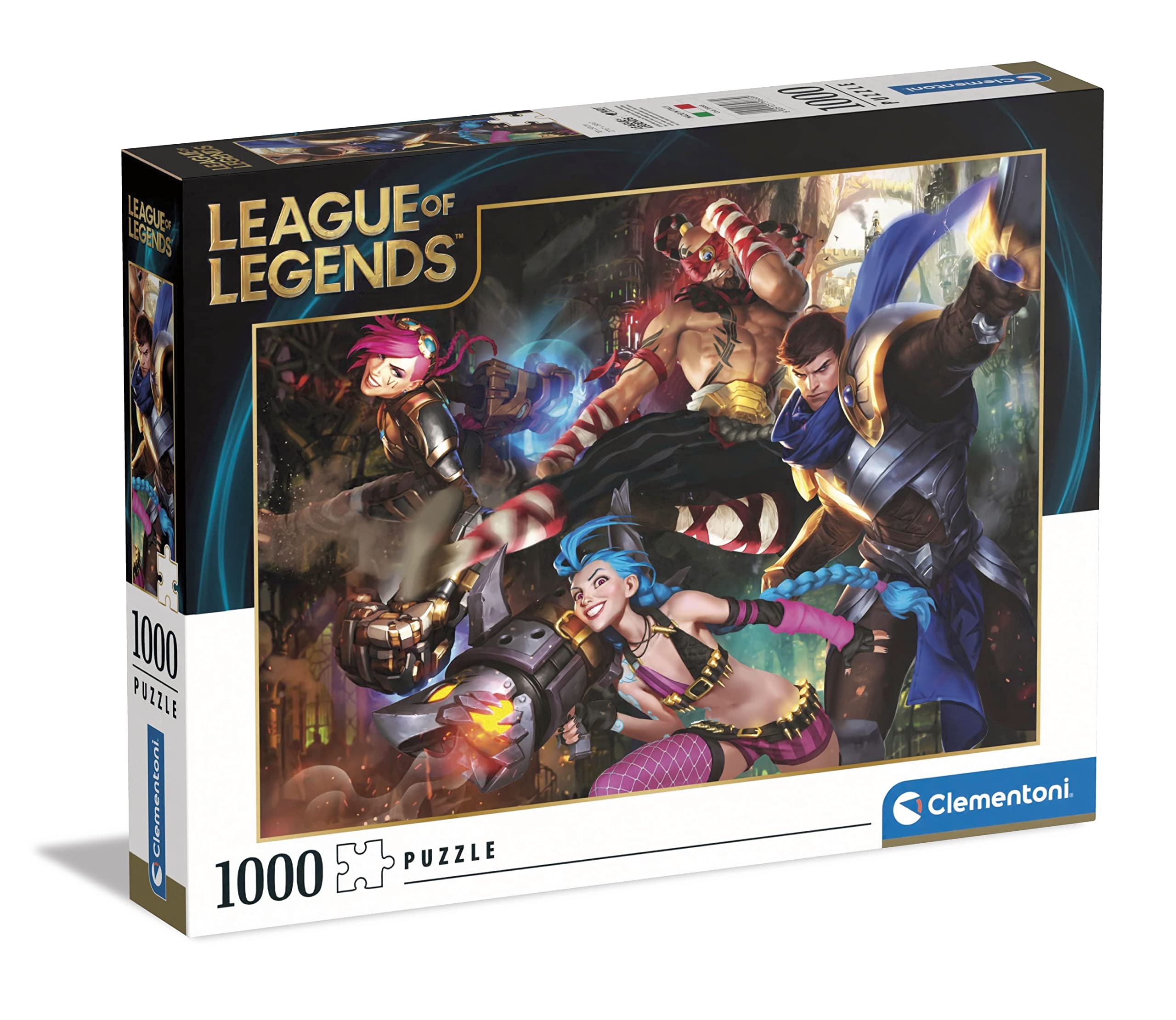 Clementoni 39668 League Of Legends Puzzle 1000 Pieces Made 