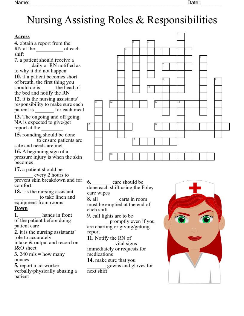 CNA Crossword WordMint