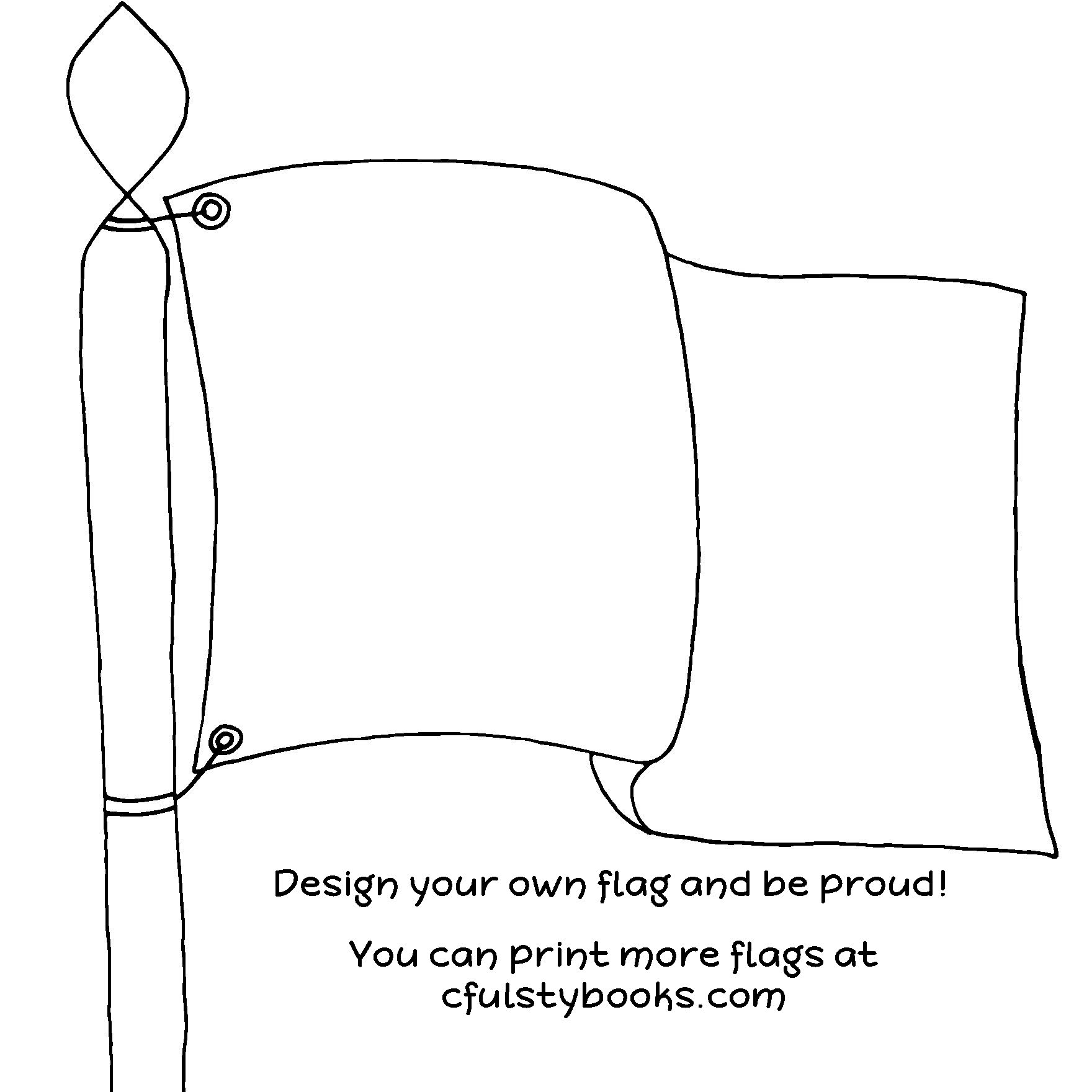 Design Your Own Flag Printable