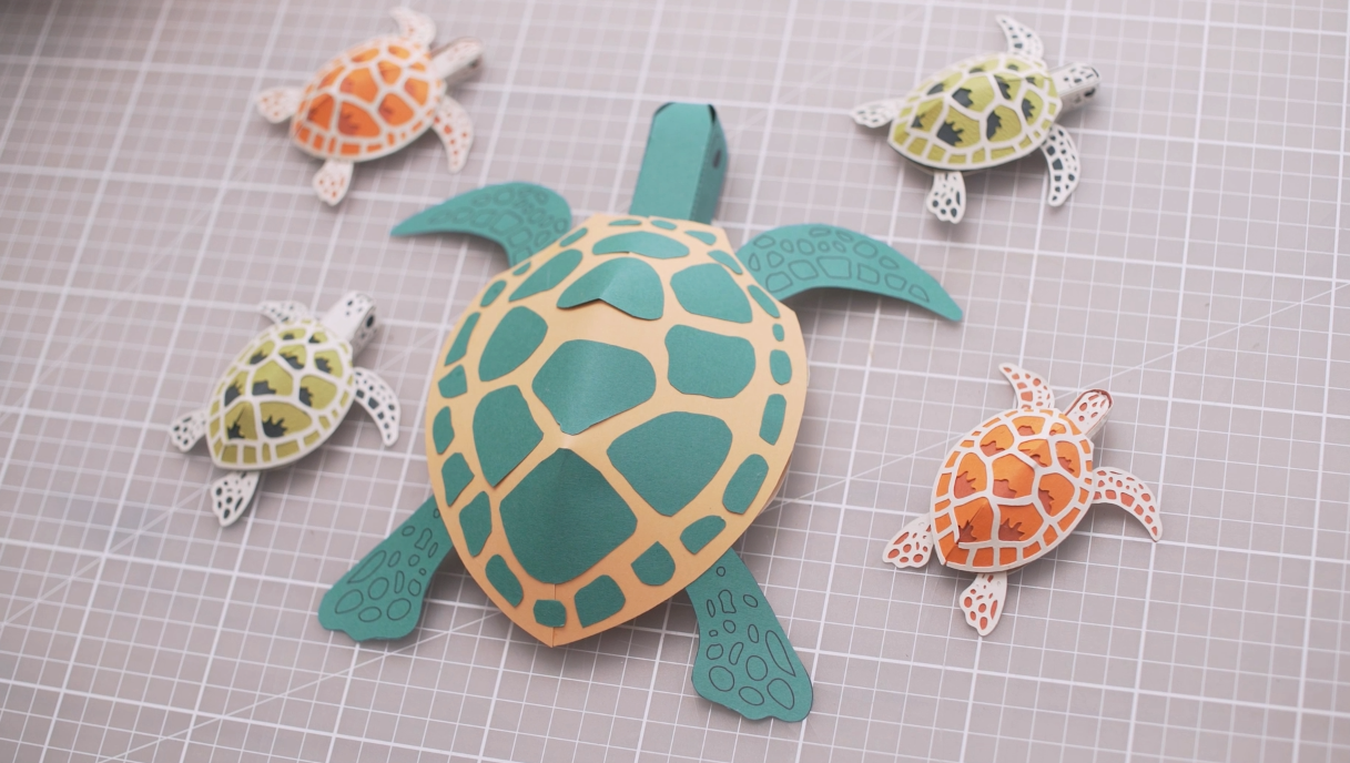 Craft Your Own Paper Turtle With My Free Printable Download 