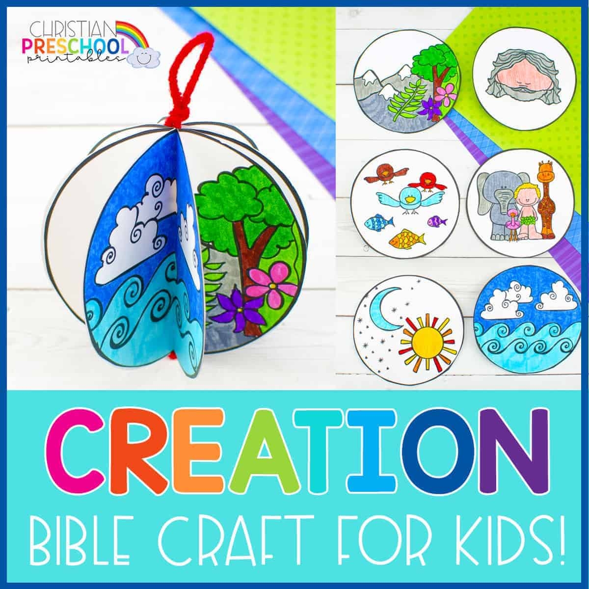 Free Printable Creation Activities For Kids