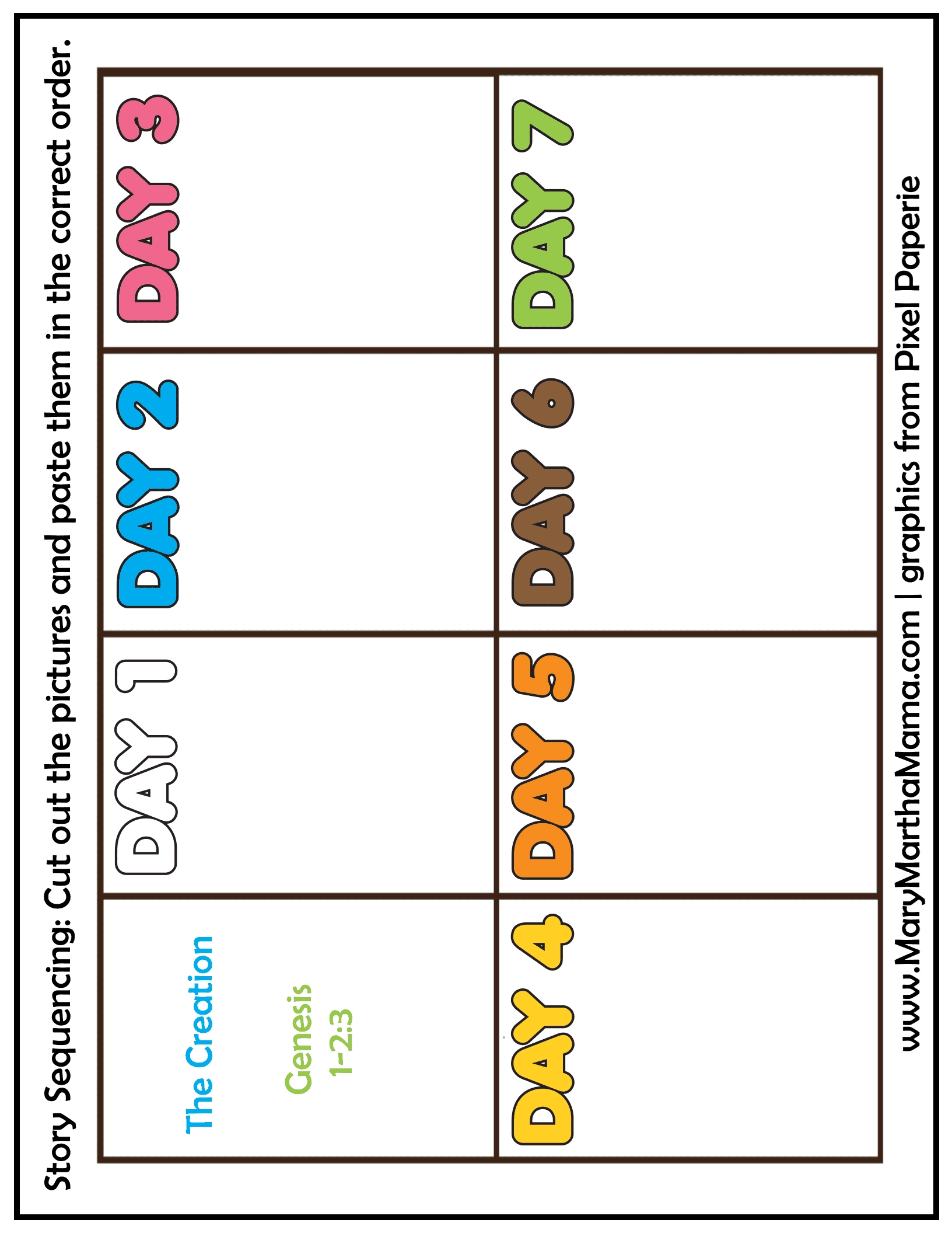 Creation Printables For Kids