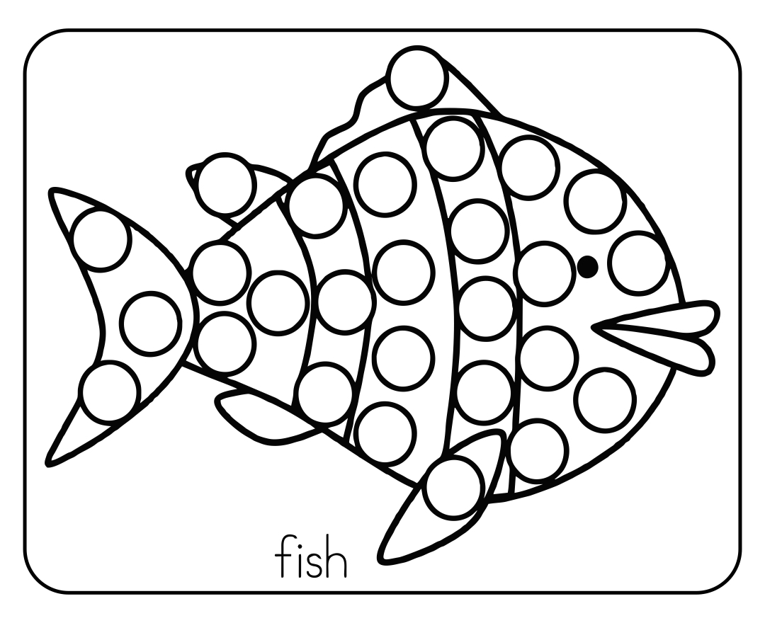 Free Printable Bingo Dauber Coloring Pages