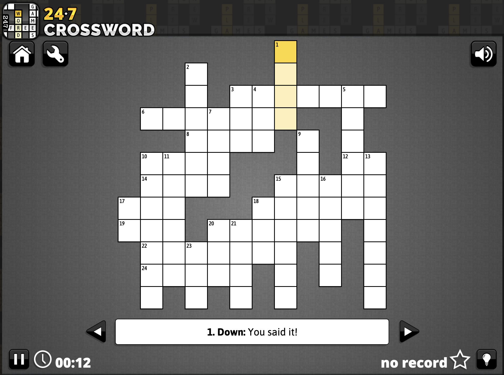 Free Beginner Crossword Puzzles Online