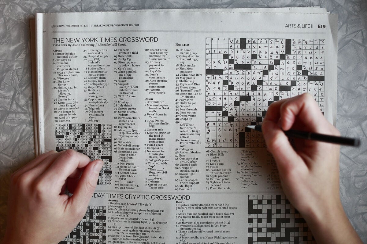Toronto Star Crosswords Free