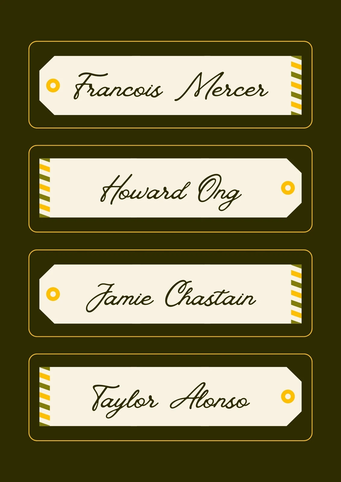 Free Printable File Folder Labels Template Word