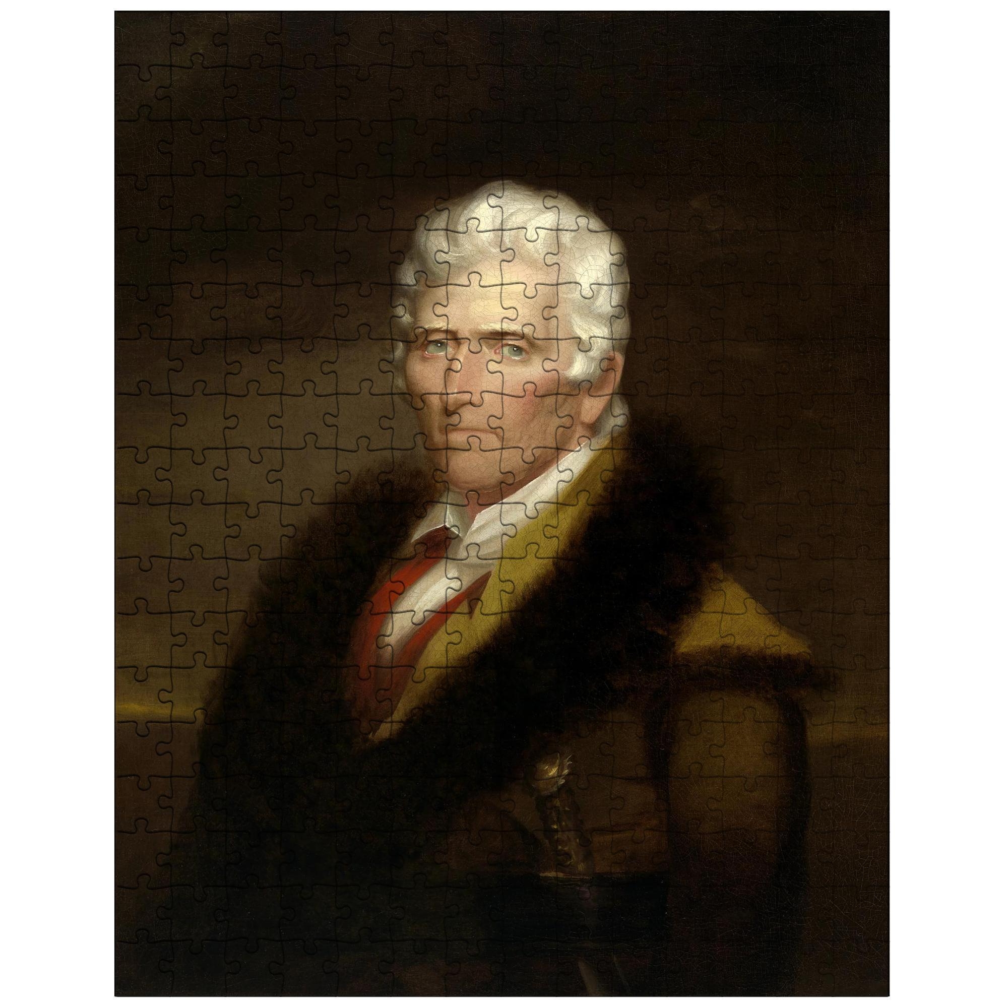 Daniel Boone Jigsaw Puzzle Historic Pioneer Adventure Art Etsy 