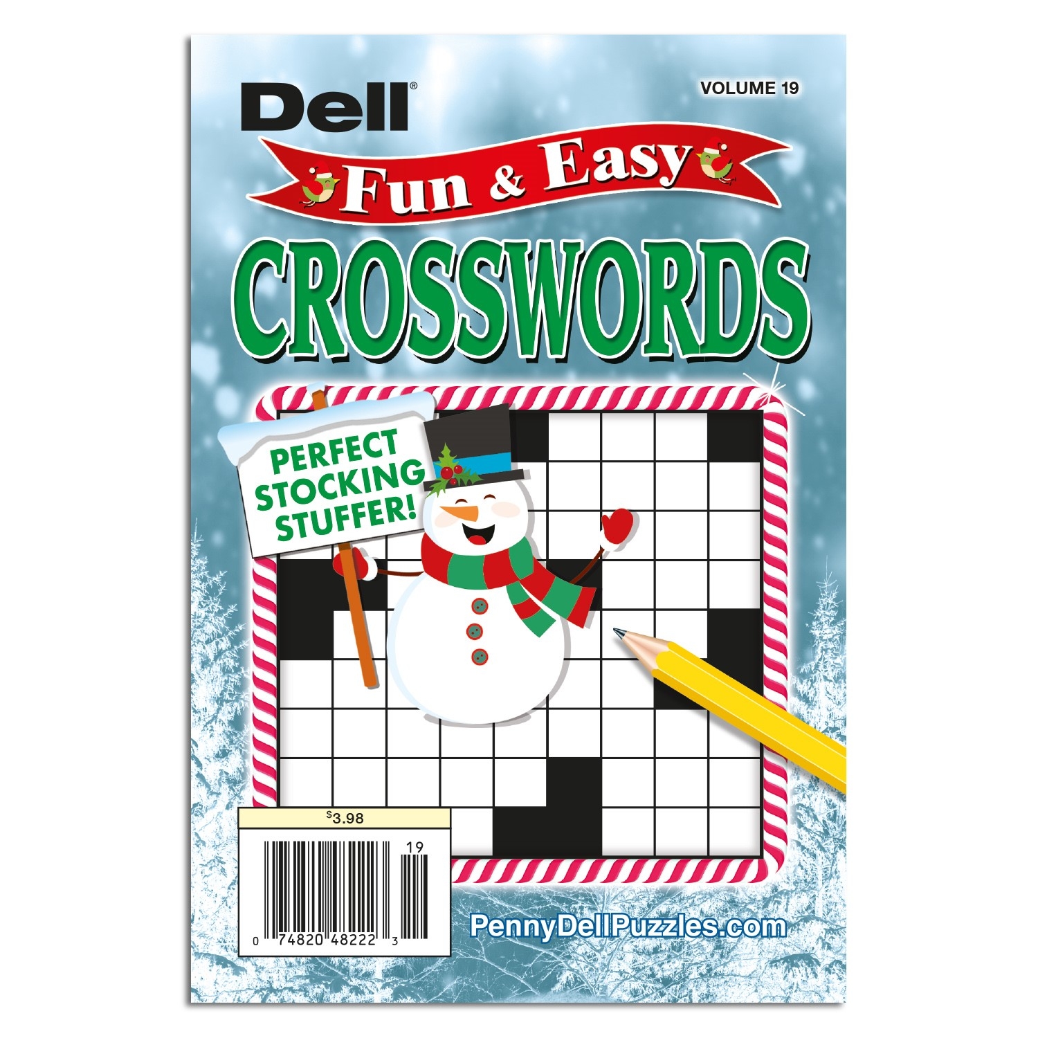 Dell Fun amp Easy Crosswords Bundle Of 100 Copies of The Same Issue 