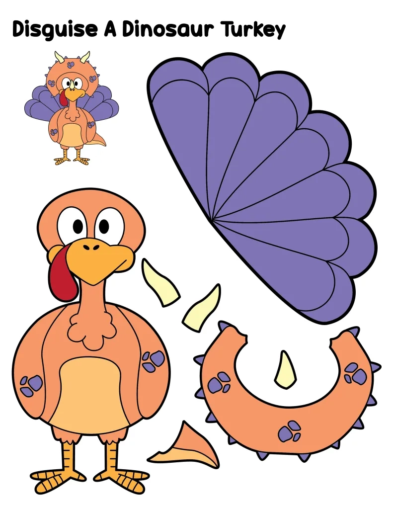 Disguise A Turkey Printable 19 Creative Designs In The Playroom
