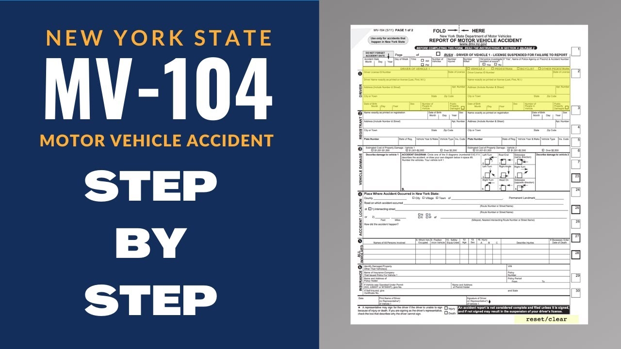 Dmv Form 104 Printable