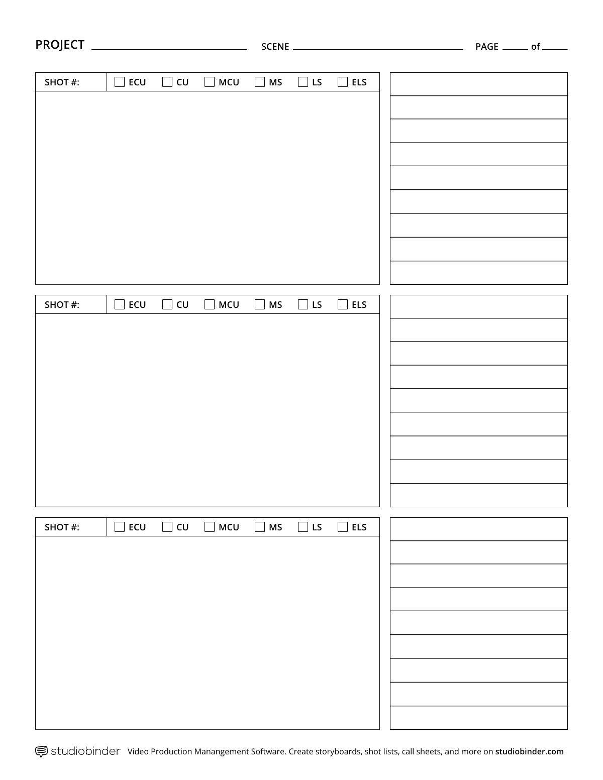 Printable Storybook Template