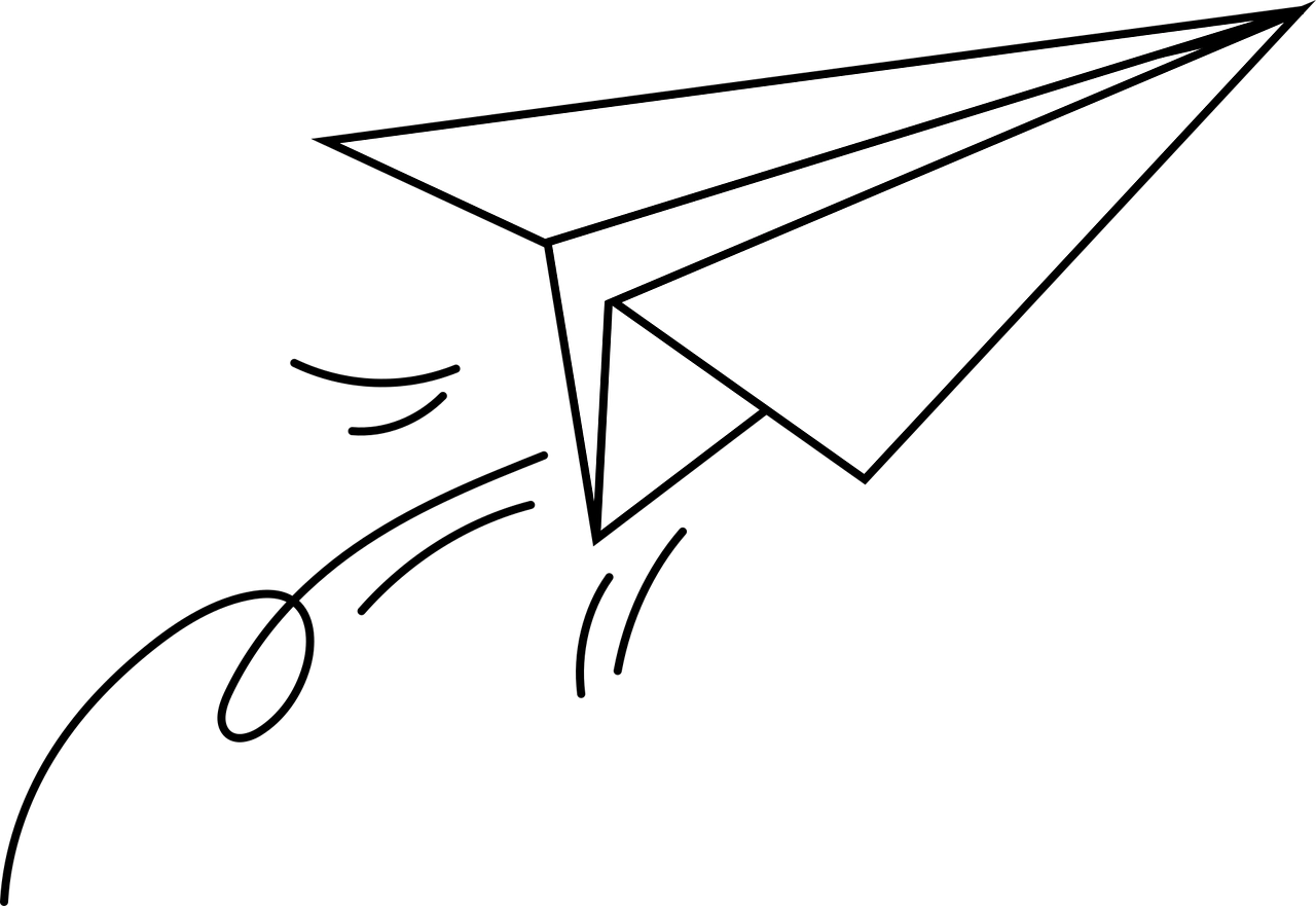 Download Paper Airplane Aircraft Flying Royalty Free Vector 