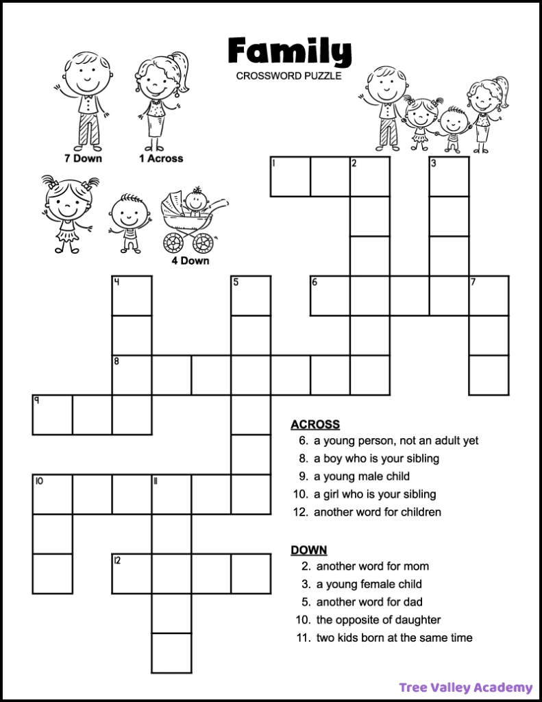 Printable Crosswords And Puzzles
