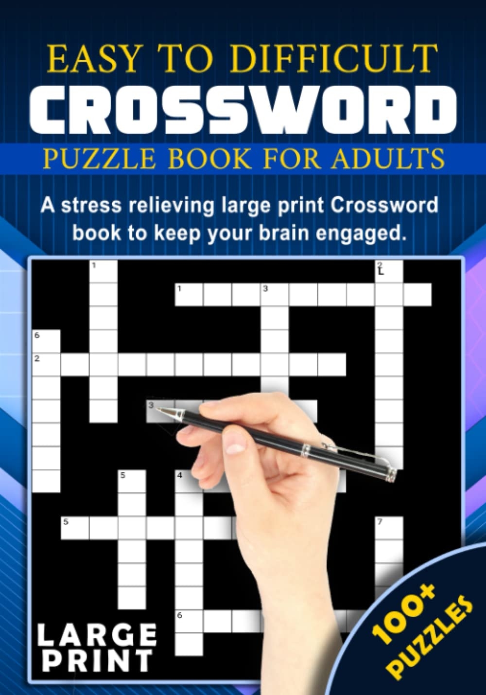 Easy To Difficult Crossword Puzzle Book For Adults 100 Ultimate 