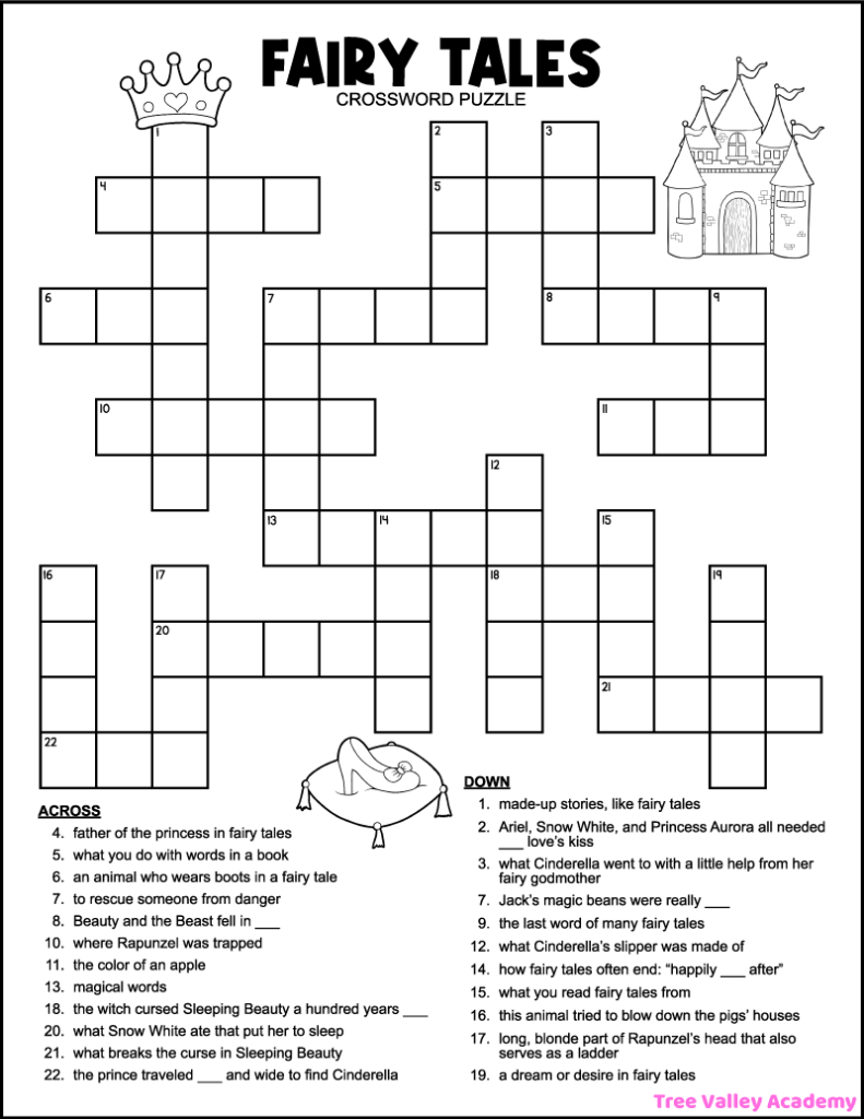 Free English Crossword Puzzles