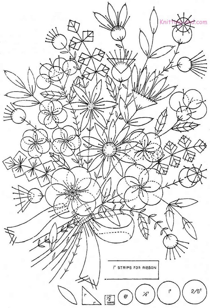 Free Printable Embroidery Applique Designs