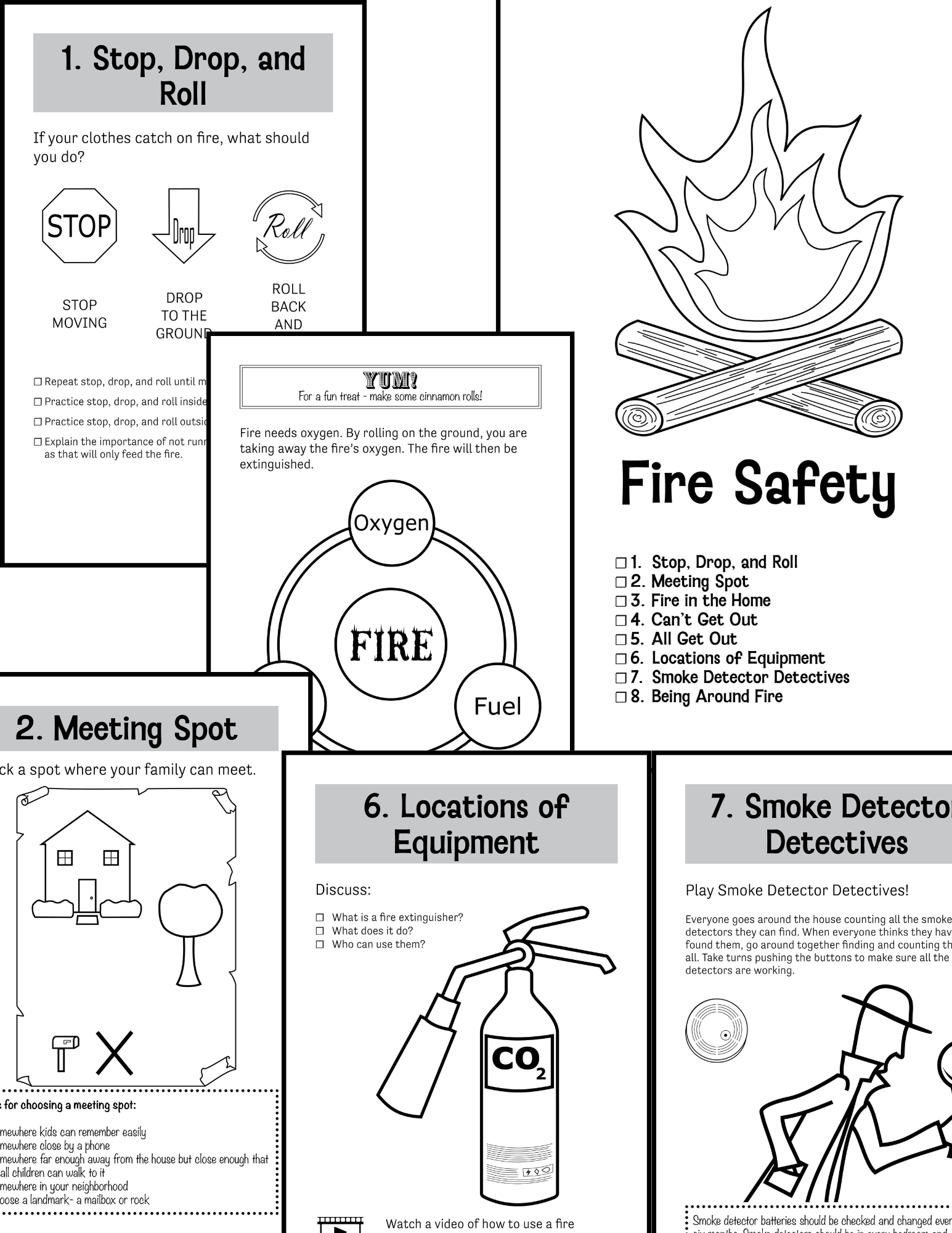 Fire Safety Activities Learn About Fire Safety Teaching In The 