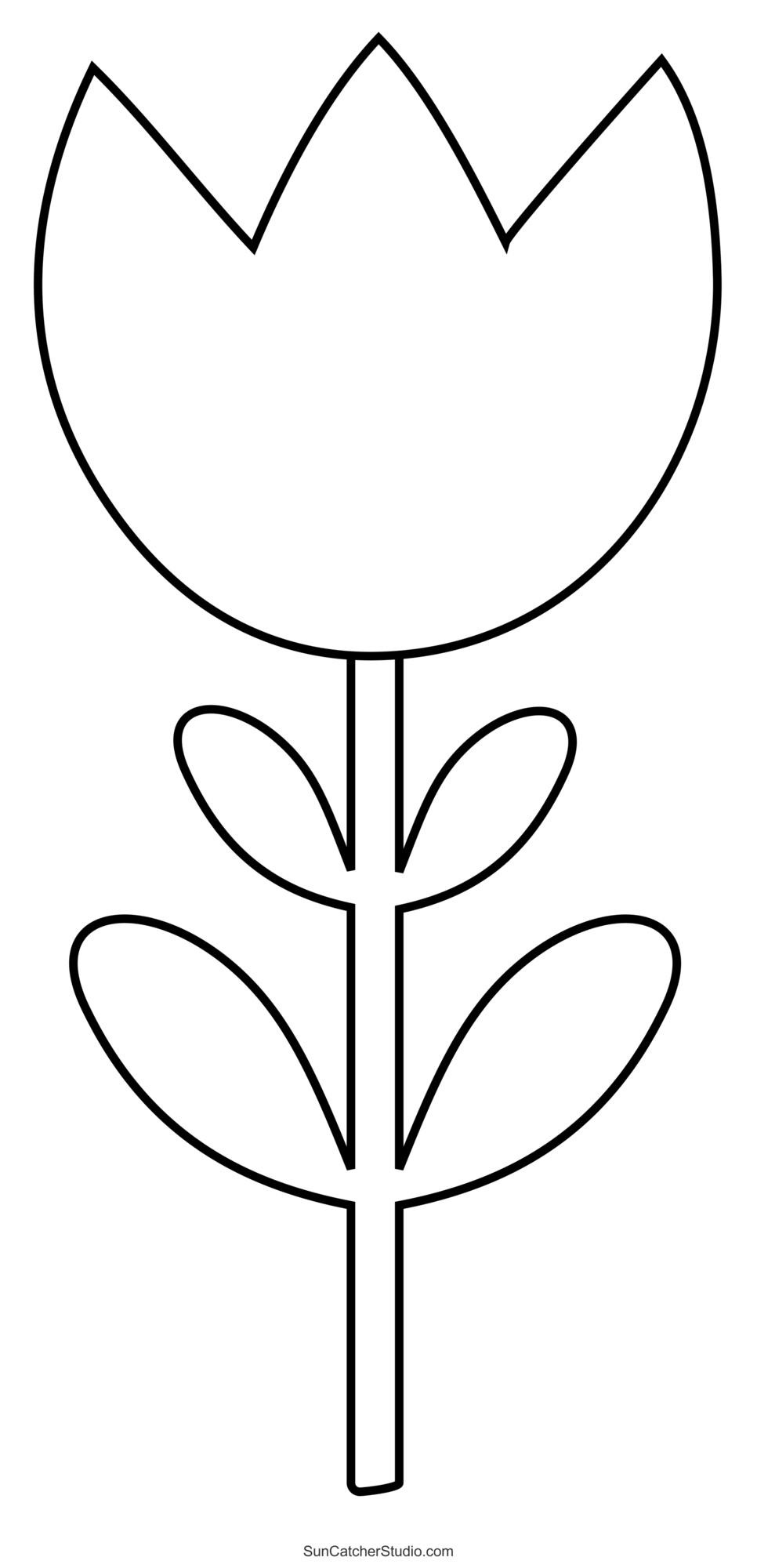 Flower Templates Patterns SVG Files Printable Stencils Free 