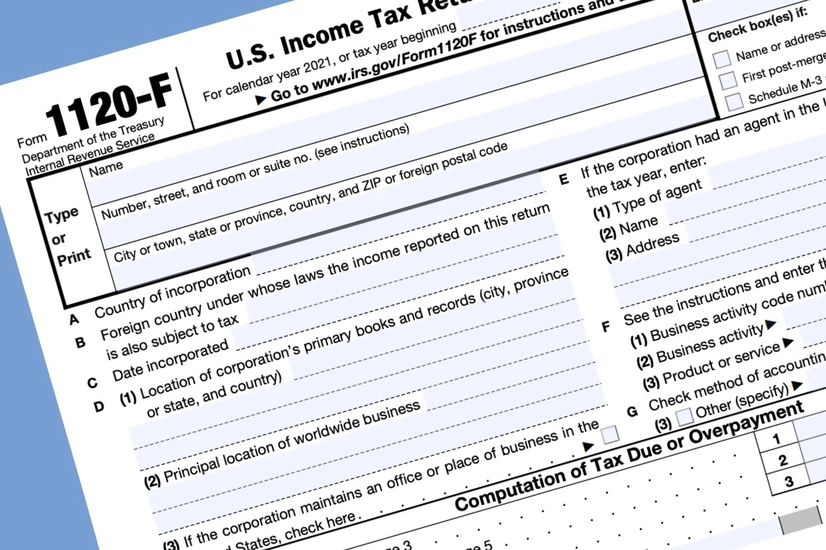 Irs Form M-3 1120