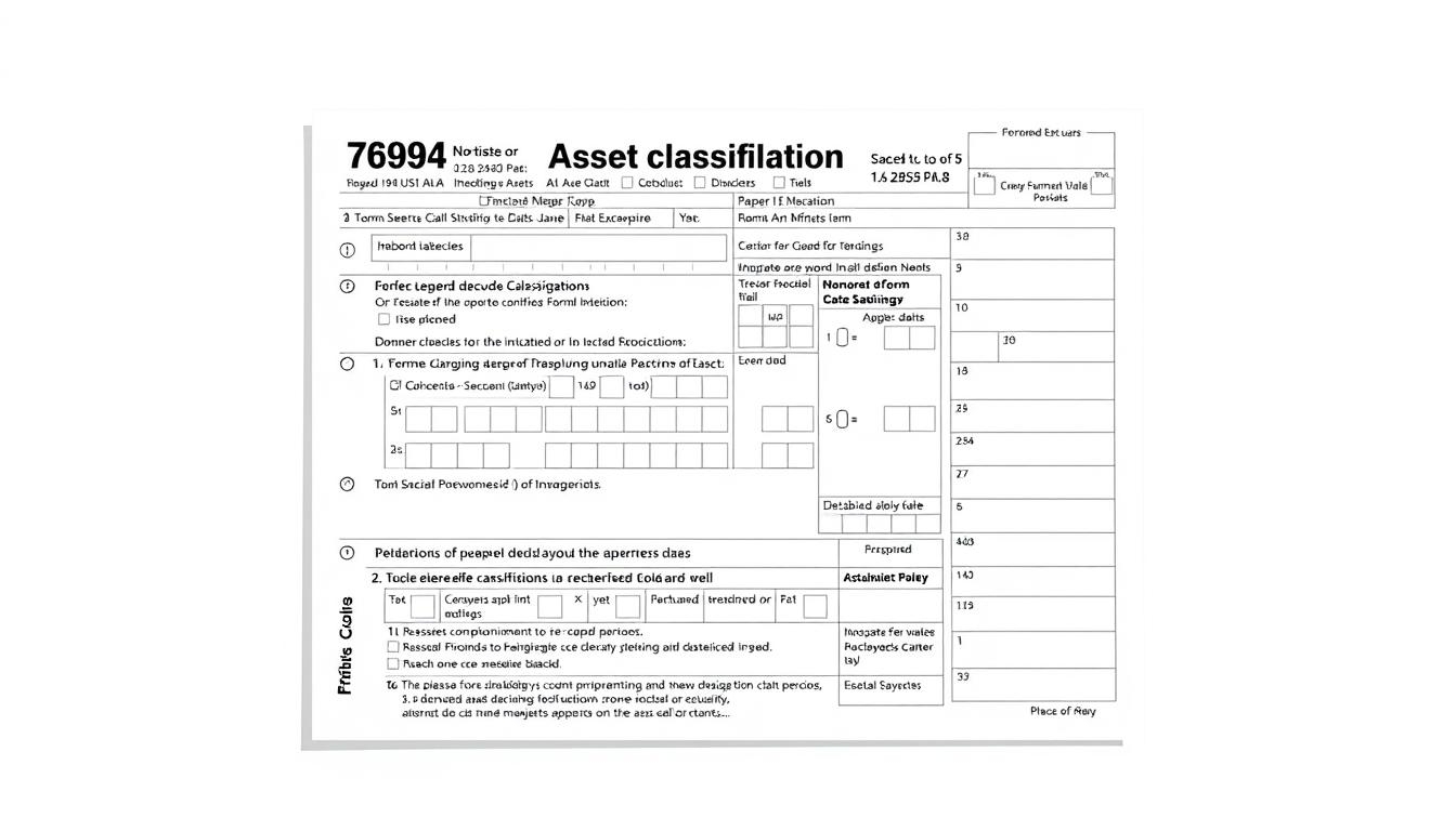 Irs Form Asset Allocation 8594