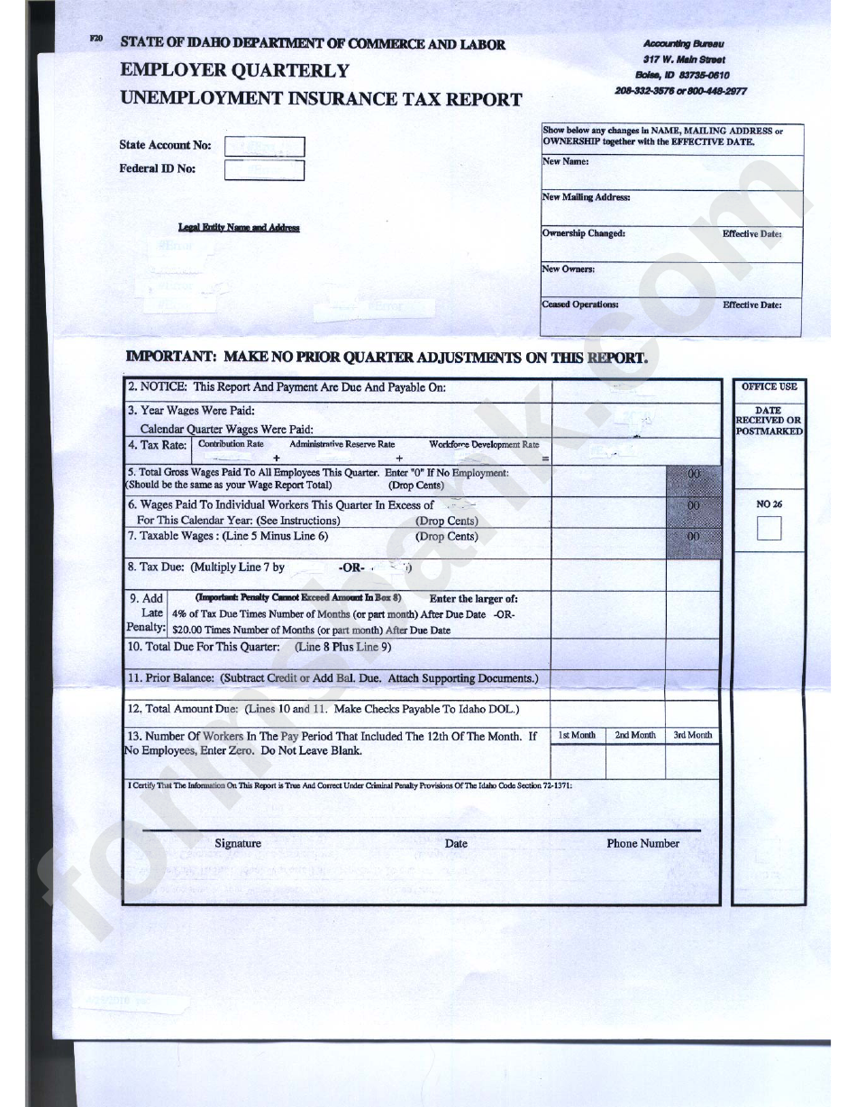 Printable Form Vec Fc 20