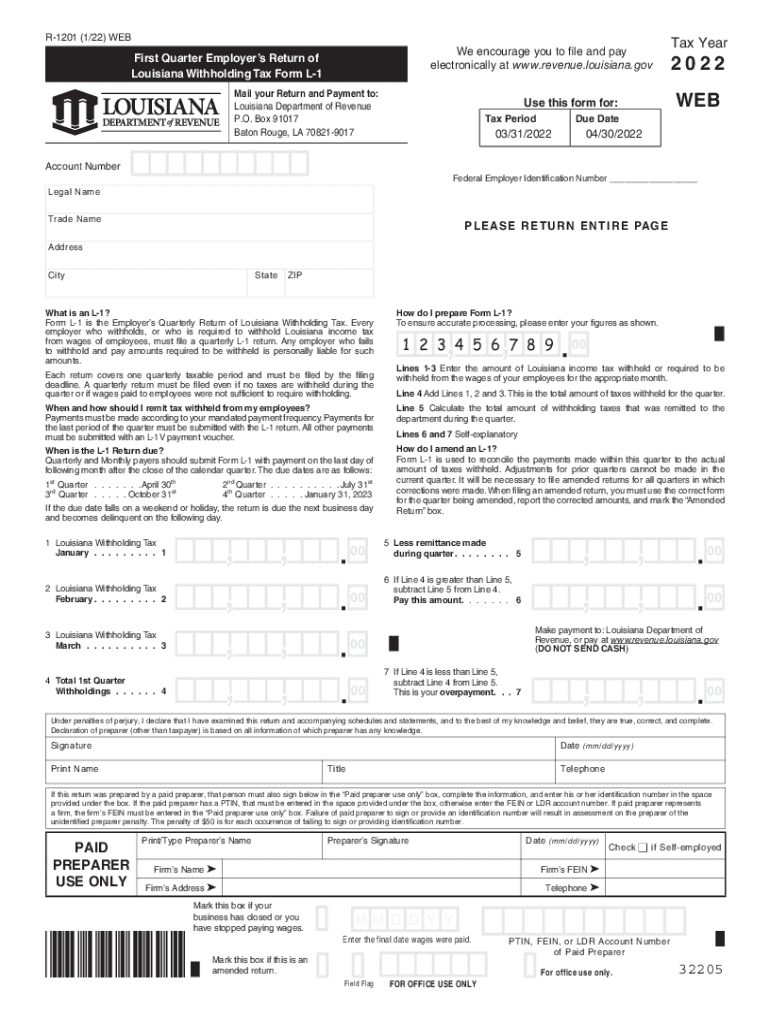 Form L 1 Fill Out amp Sign Online DocHub
