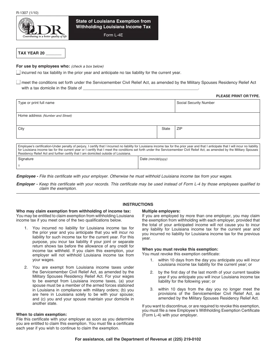 Form R 1307 Fill Out Sign Online And Download Fillable PDF 