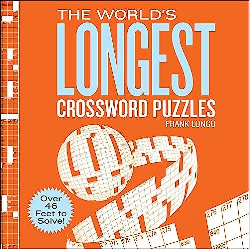 Frank Longo The World s Longest Crossword Puzzles BRAND NEW 