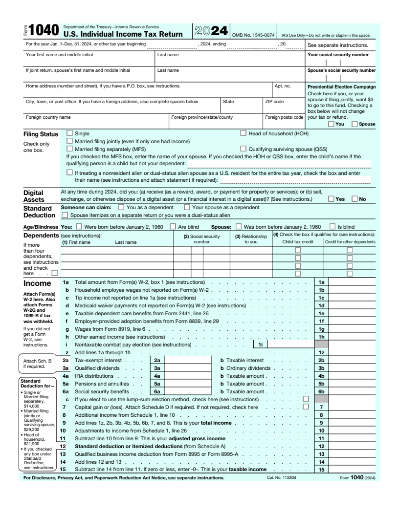 Irs Fillable Form 2848 Power Of Attorney
