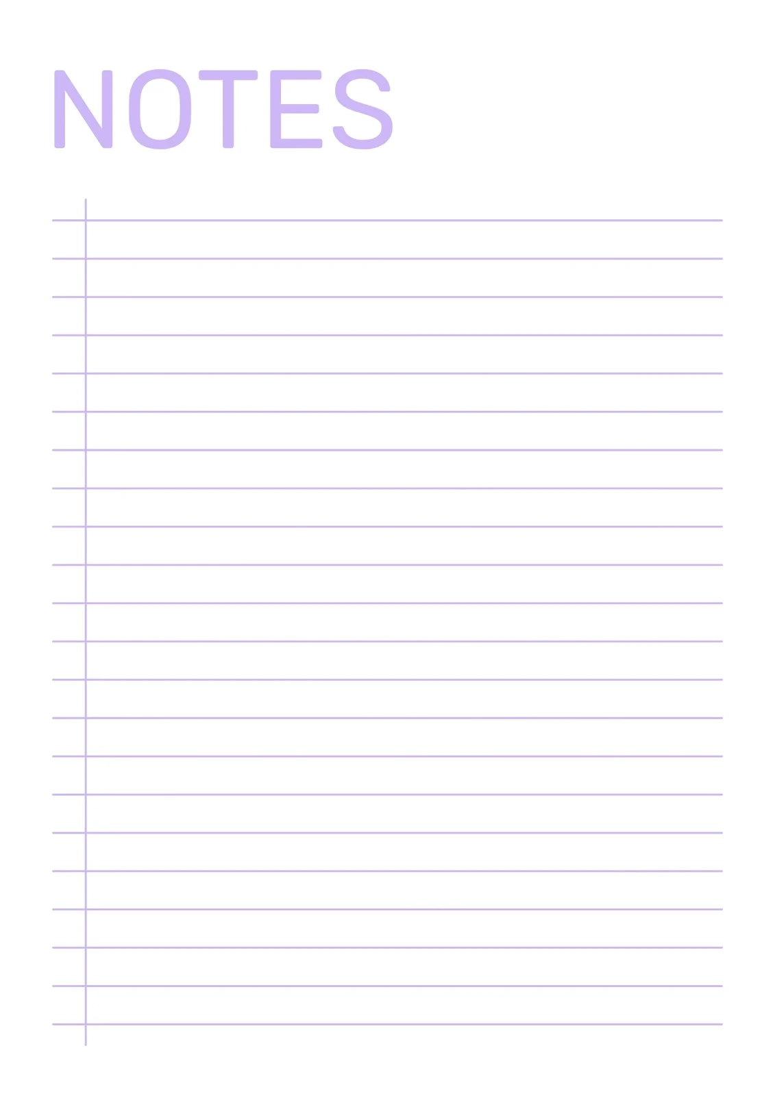 Free And Customizable Line Templates