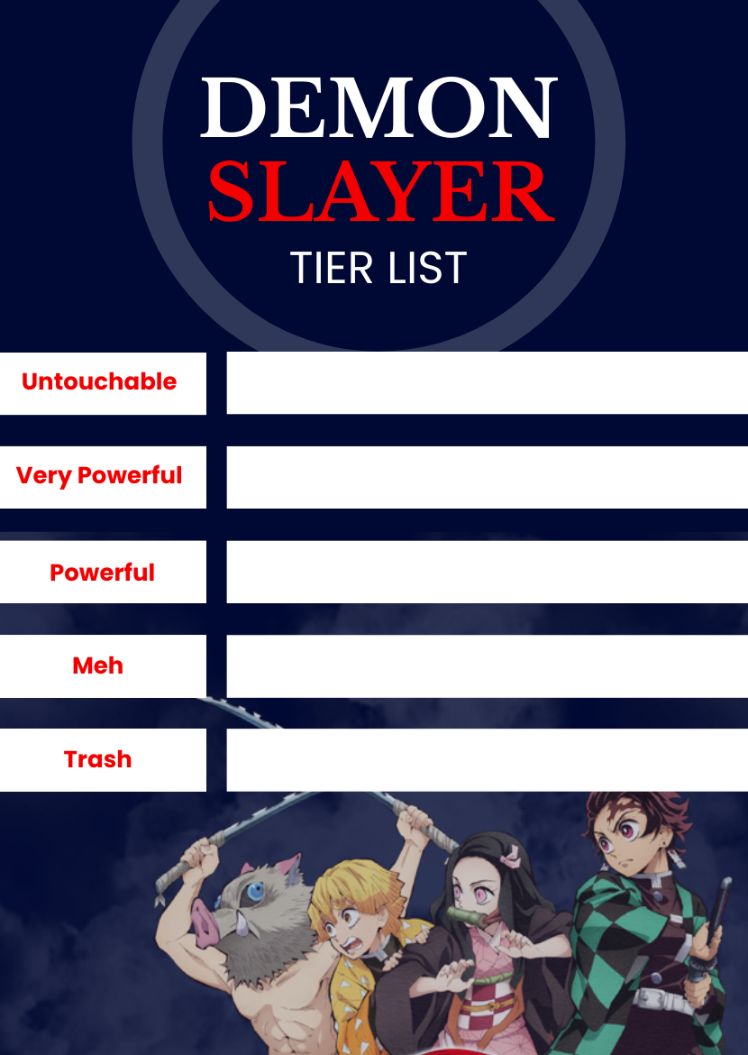 Free Project Slayer Printable Templates