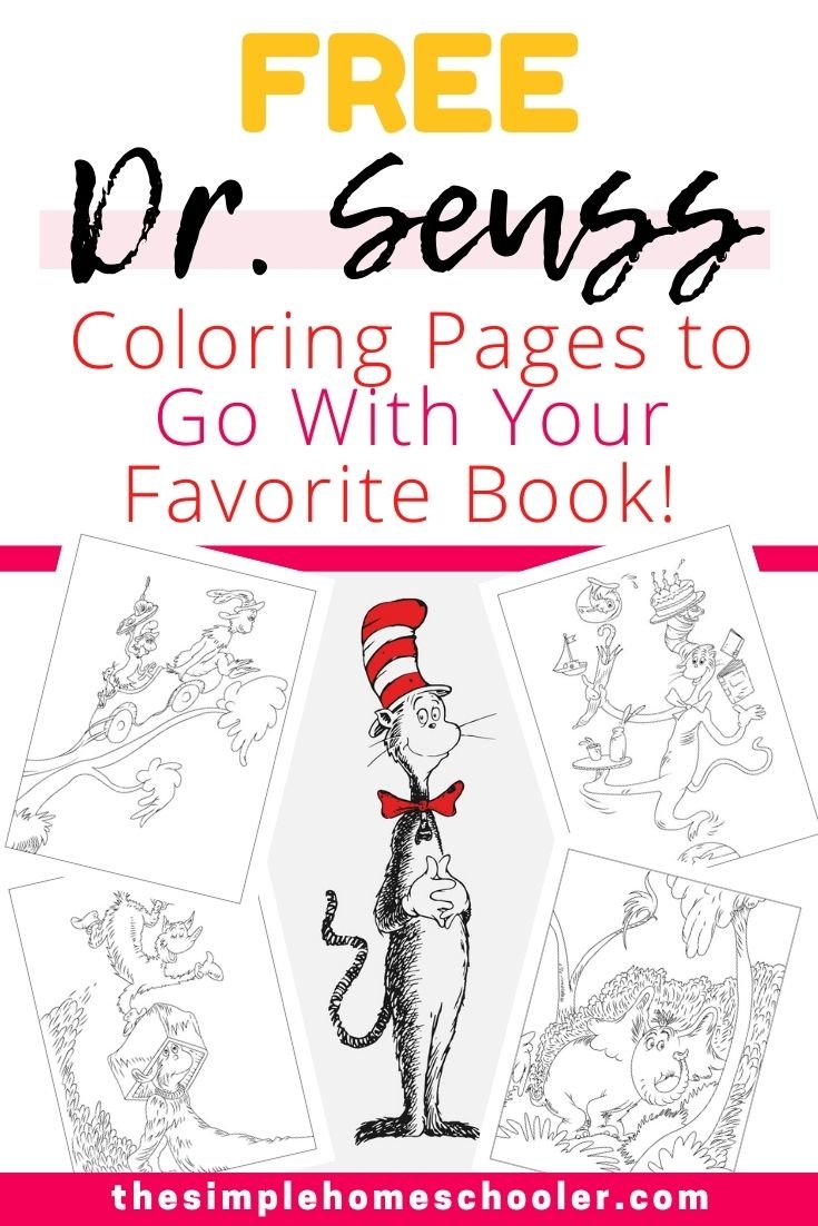 Free Dr Seuss Coloring Page Printables To Go With Your Favorite 